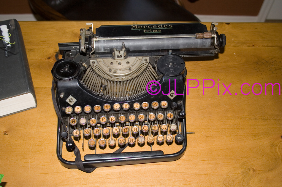 Mercedes Prima typewriter circa 1930